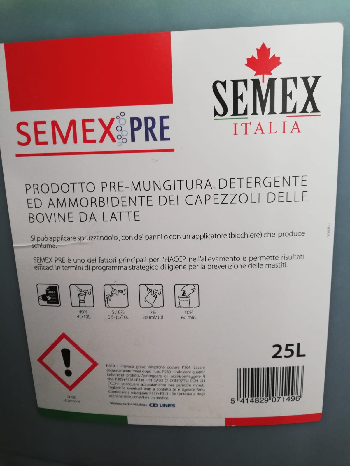 SEMEX  PRE 25 L