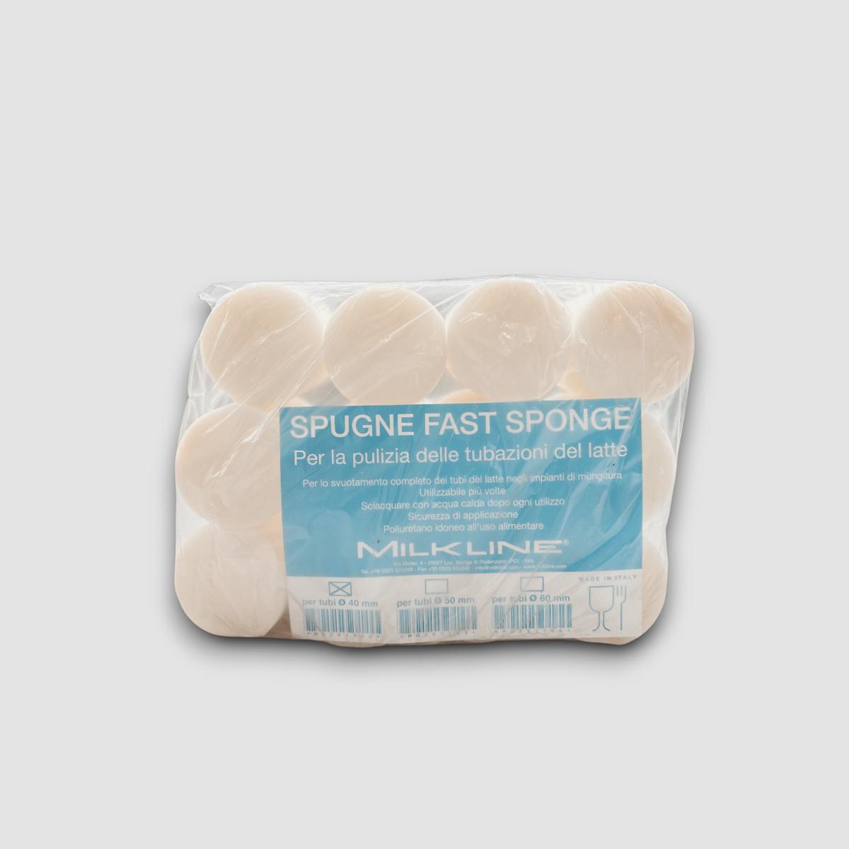 SPUGNETTA SET 12pz. D75 MILKLINE