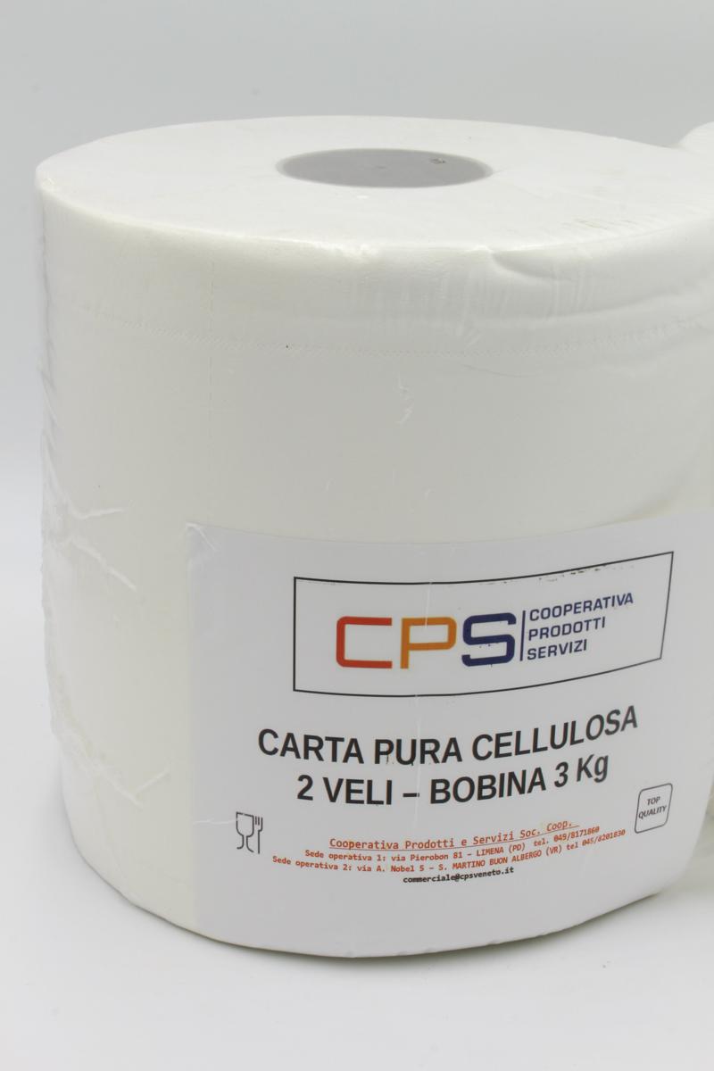 CARTA ROTOLO 3 Kg 2 veli pura cellulosa