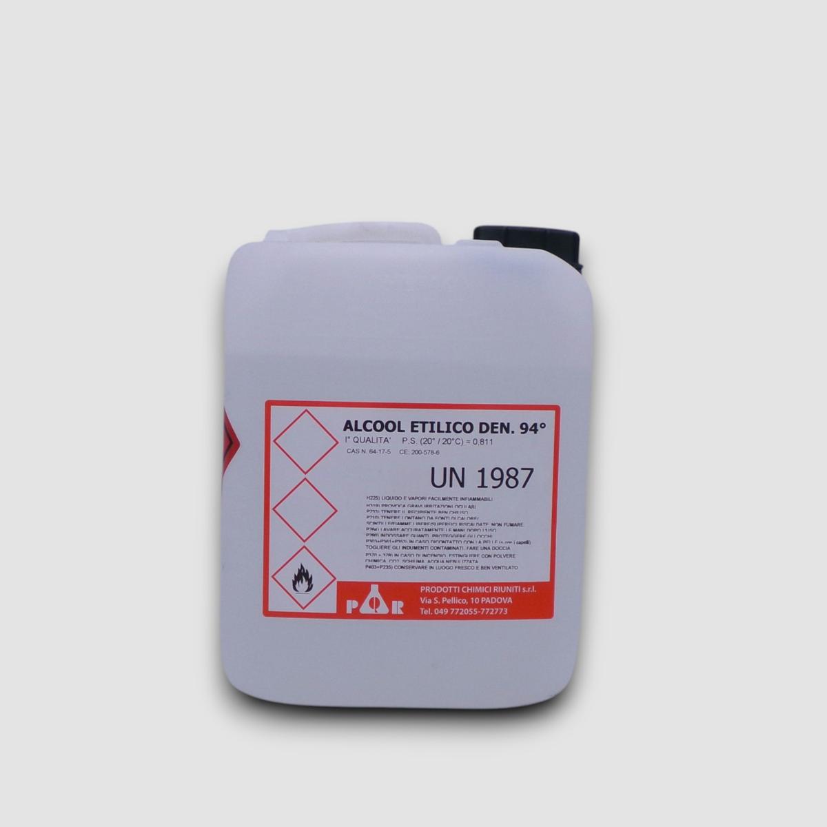 ALCOOL ETILICO 94° LT. 5