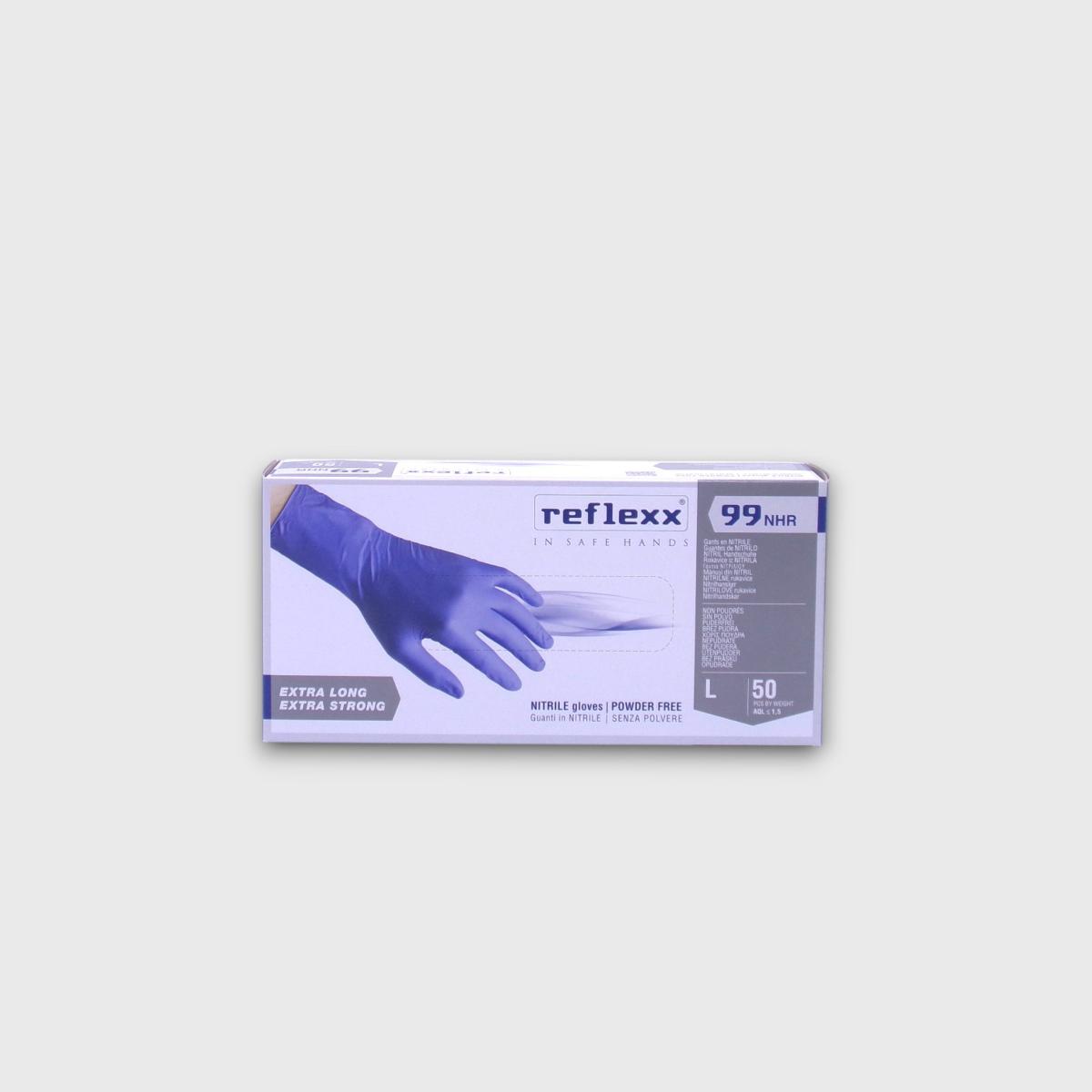 GUANTO REFLEXX99 NITRILE 50 pz.