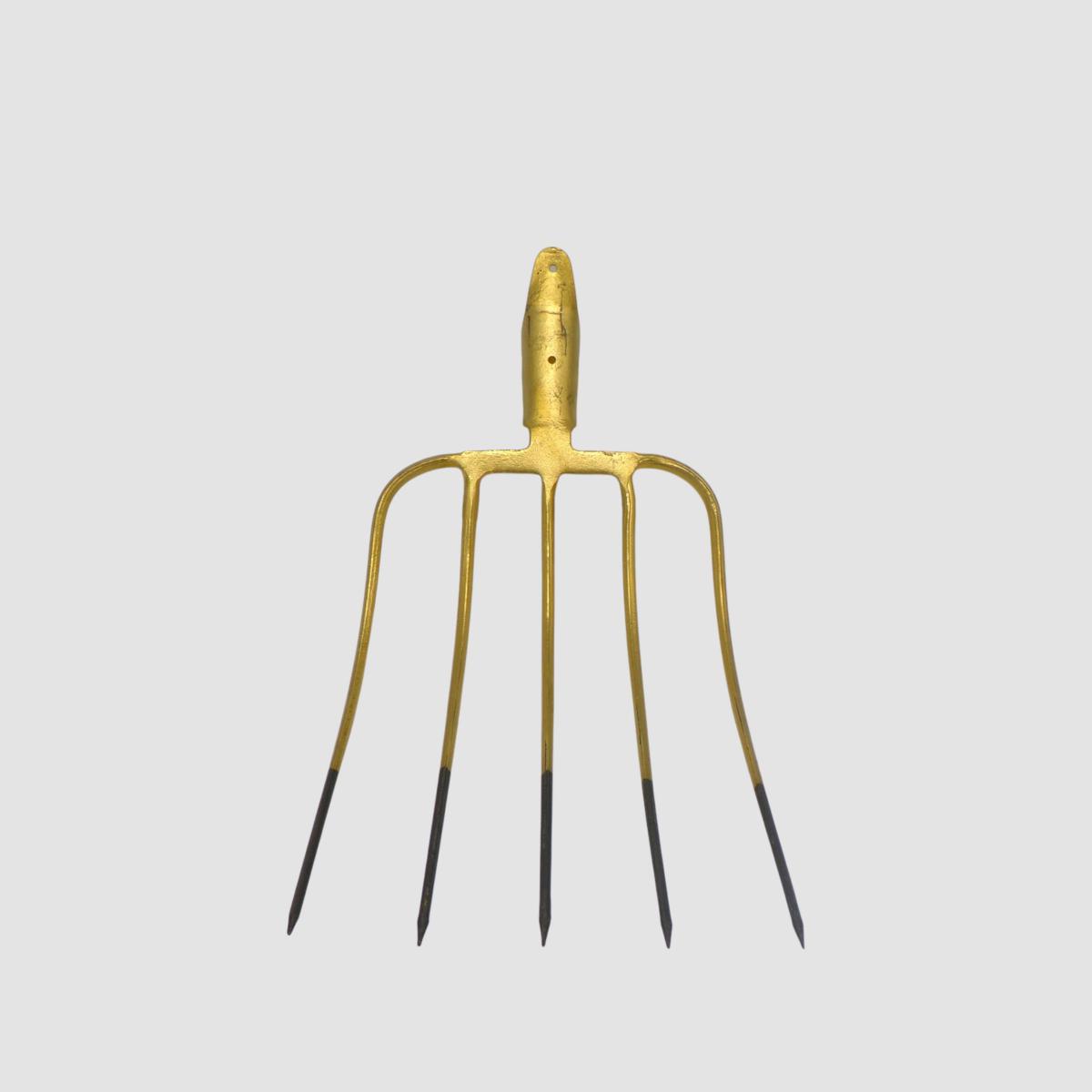 FORCA 5 DENTI 31x24 GIALLA