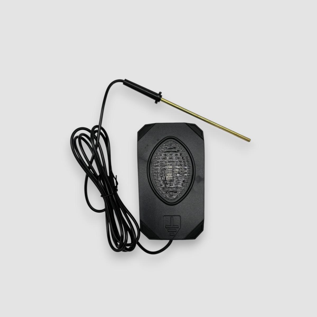 LUCE SEGNALATORE PULSE FLASH NERA LED VERDE